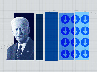 Editorial Illustration Series - Biden analog collage design editorial illustration graphic design illustration layout photoshop