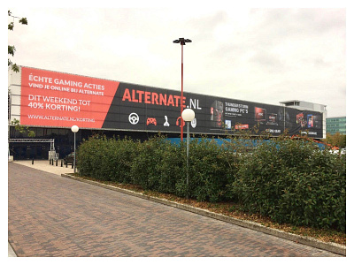 Bannering Firstlook festival Jaarbeurs Utrecht