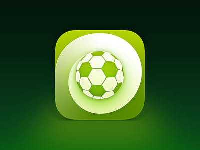 Football app icon football