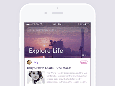 Windmill Pull Down app application community gif interface ui ux