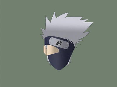 Kakashi design illustration kakashi naruto