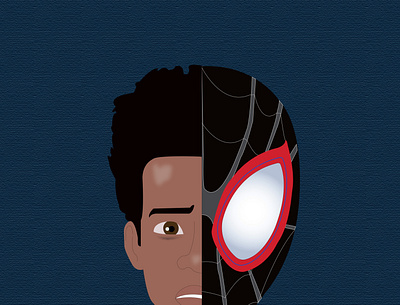 Miles Morales aka Spider-Man character design illustration marvel marvel fanart marvel studios marvelcomics spider man spiderverse