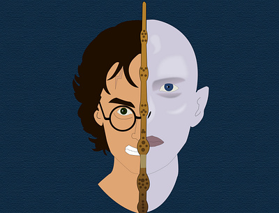 Harry Potter - Voldemort character design fantasy harry potter hogwarts illustration potterhead voldemort