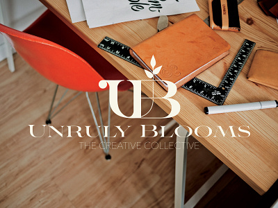 Unruly Blooms Branding Pt1 badge brand branding design graphic design illustration logo merch merchandise ui