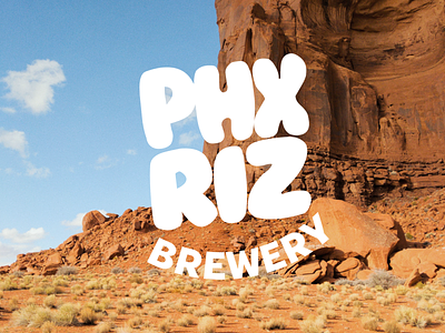 PHX RIZ Brewery Branding - Main Assets badge beer brand branding brewery design graphic design illustration logo merch merchandise