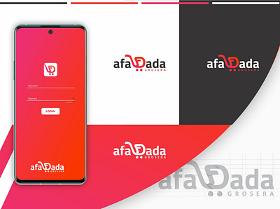 AFA ADA app branding icon illustration logo typography