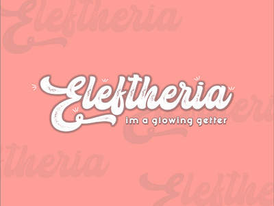 eleftheria branding design icon logo typography