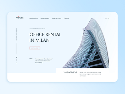 Real estate agency Landing page