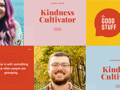 Cultivate Kindness be kind branding design digital instagram kindness social social media