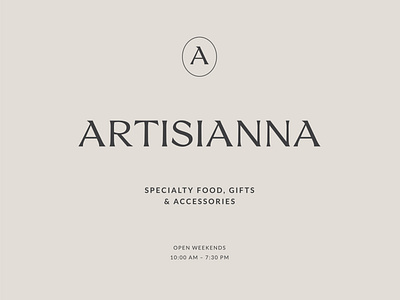 Artisianna Brand Identity