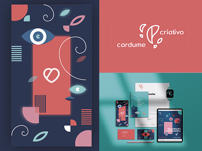 Cardume Criativo brand identity cultural cultural production design golden ratio illustration logo visual identity