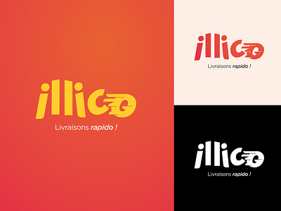 Illico Livraisons - Brand Identity part 2 brand branding delivery graphic design identity logo design logotype vector