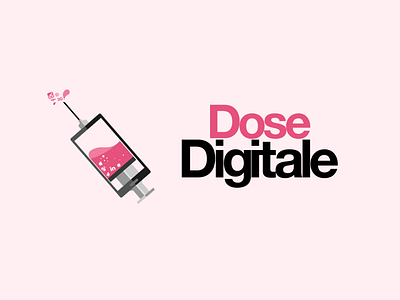 Logo Dose Digitale branding graphic design identity illustration logodesign logotype mark shot vector