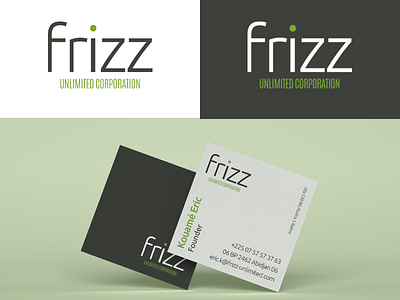 Logo FRIZZ branding branding identity design graphic design identity logodesign logotype vector