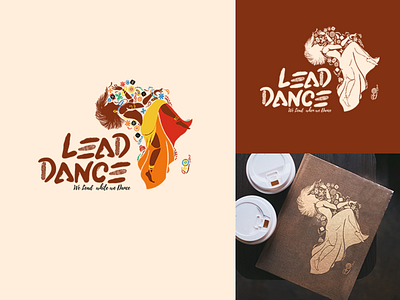Logo LEADDANCE blog branding identity graphic design illustration logodesign logotype shot vector