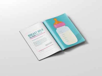 Breast Milk Magazine Article design editorial design editorial layout illustraion indesign layout design magazine publishing typography