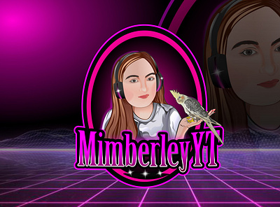 MIMBERLAY YT LOGO JPEG banner design esport illustration logo subbadges twitch banner twitch logo youtube banner youtube logo