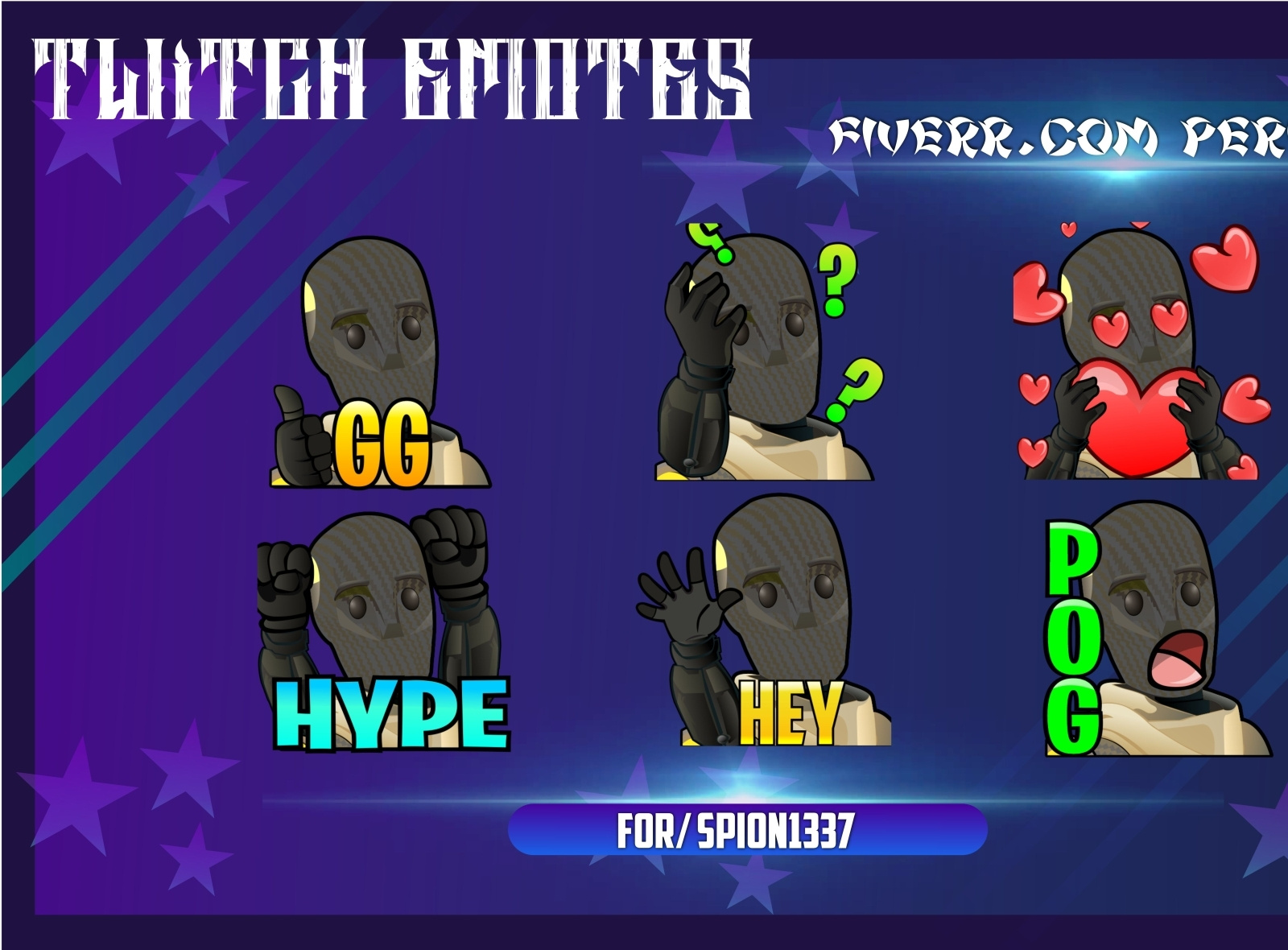 Dummy Twitch Emotes Fortnite By Logodesigner Freelancer On Dribbble