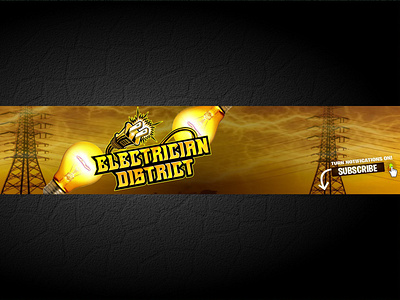 ELECTRICIAN DISTRICT BANNER