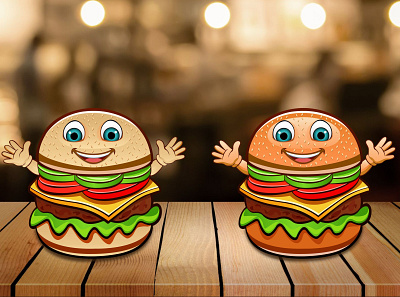 cute burger illustration burger design esport illustration logo subbadges twitch banner twitch logo youtube banner youtube logo