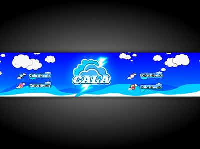 clouds,cartoon.gaming banner cartoonbvanner gamingbanner gaminglogo illustration youtubebanner youtubegamingbanner