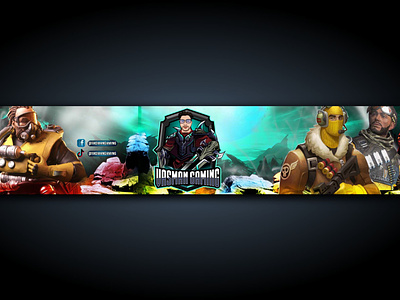 Couple Channel Art for    Banner Design by TubeBanners on  Dribbble