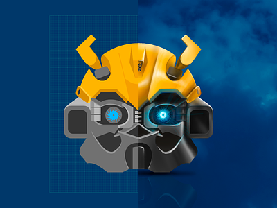 BumbleBee icon bumblebee digital art icon illustration robot transformer transformers