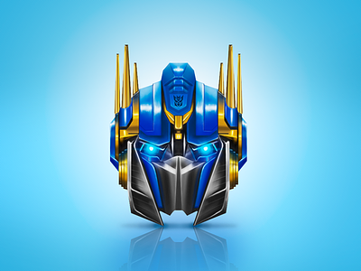Optimus Prime icon digital art icon illustration optimus optimus prime robot transformer transformers