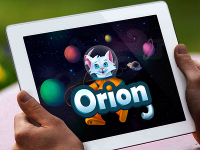 Orion | Game Concept arcade cat character digital art digital painting game illustration kitten platform game platformer