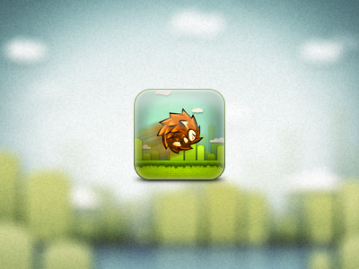 Icon for Hedgehog Adventure game icon ios