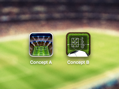 Icon concept app football icon ios iphone soccer ui
