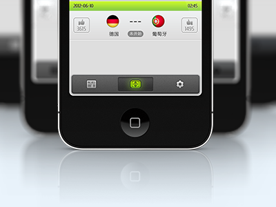 Which one do you like better? app football ios iphone soccer ui