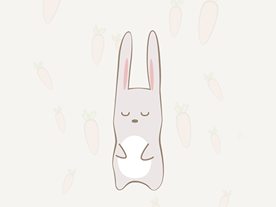 wallpaper for iPhone carrot cute iphone rabbit wallpaper