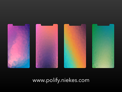 Low poly wallpaper | polify.niekes.com