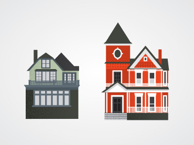 Tudor Revival and Queen Anne architecture buffalo design history houses illustration