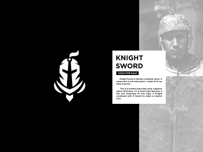 Knight Sword Logo