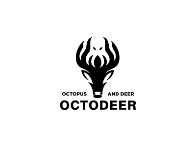 Octopus and Deer Logo