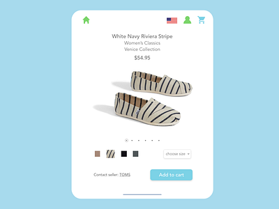 Daily UI - 012 (E-Commerce Item)