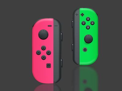 Switch-inspired controllers gaming nintendo sketch switch