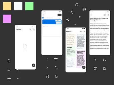 NOtes Apps ui