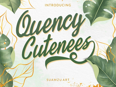 Quency Cutennes Font branding caligraphy design font font awesome font design font family fonts fontserif hand lettering typography
