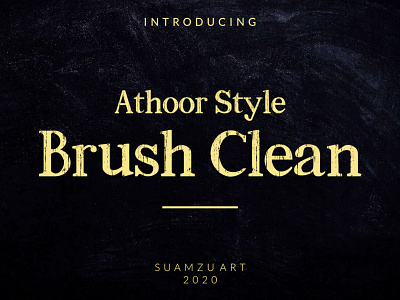 Athoor Style Brush Clean