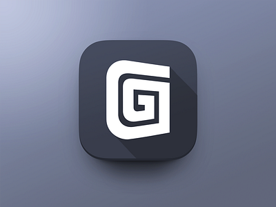 Guiinch iOS icon flat icon ios shadow