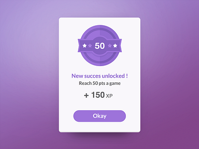 Badge card 2 badge card clean flat game illustration ios ui