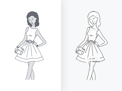 FM® Lifestyle brand branding business character fashion illustration illustrator model personas sketch
