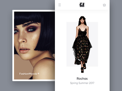 FM® Home Page branding business clean design fashion header interface landing minimalist mobile ui website