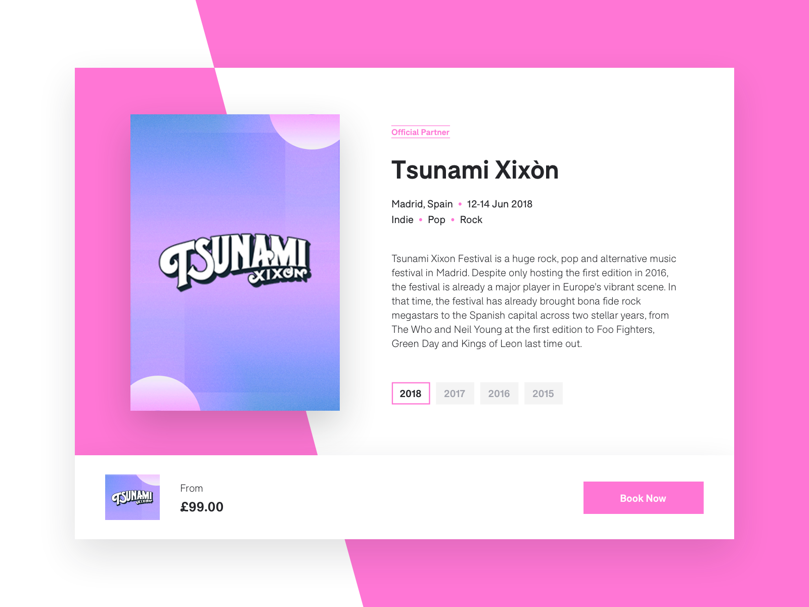 Festival Customisation By Guiinch For Festicket On Dribbble