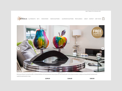 Artesana Hand Made Shop ecommerce webdesign woocomerce