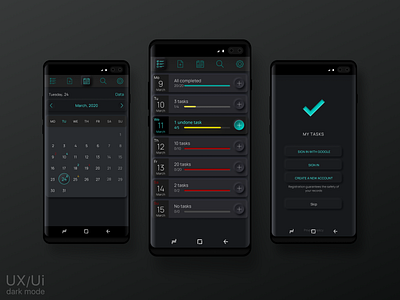 My Tasks | dark mode app app design design mobile mobile app mobile app design mobile design mobile ui ui ui ux ui design uidesign uiux ux ux design uxdesign