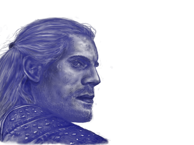 Witcher henry cavill hollywood movie sketch witcher